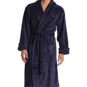 NWT MEN'S TOMMY BAHAMA PLUSH BATH ROBE S/M